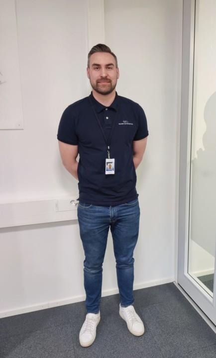 Jonne works in Valmet Automotive's product quality department on a variety of tasks.